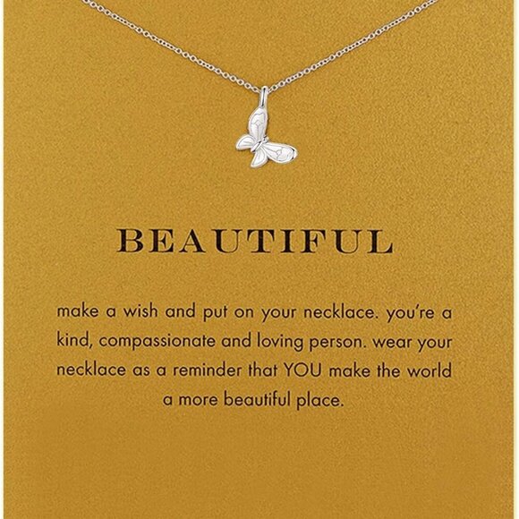 Friendship Anchor Compass Necklace Good Luck Elephant Pendant Chain Necklace wit - Picture 1 of 5